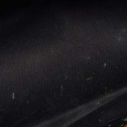 مملوكة مسبقًا Gucci Beige/Black GG Canvas and Leather Bamboo Bullet Satchel