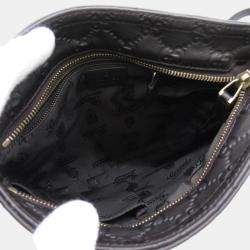 Gucci Brown Leather Guccissima Flat Messenger Bag