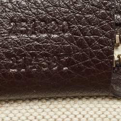 Pre Owned Gucci Beige/Brown Diamante Canvas and Leather GG Chain Shoulder Bag