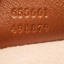 Gucci Brown Leather Mini Diana Tote