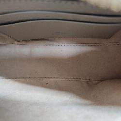 Gucci Beige GG Canvas Mini Half Moon Shoulder Bag