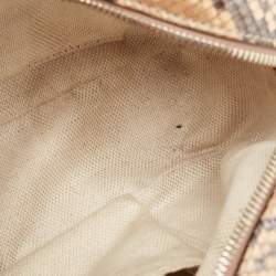 Pre Owned Gucci Beige Python Small Soho Disco Crossbody Bag