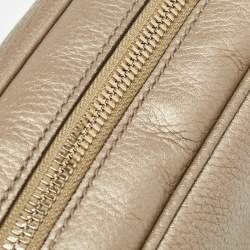 Pre Owned Gucci Metallic Leather Leather Small Soho Disco Crossbody Bag