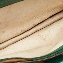 مملوكة مسبقًا Gucci Green Leather Small Dionysus Crystals Shoulder Bag