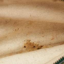 مملوكة مسبقًا Gucci Green Leather Small Dionysus Crystals Shoulder Bag