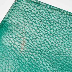 مملوكة مسبقًا Gucci Green Leather Small Dionysus Crystals Shoulder Bag
