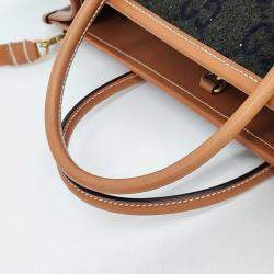 Gucci Khaki Felt Tote Bag