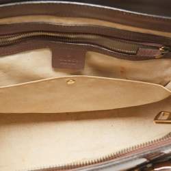 مملوكة مسبقًا Gucci Old Rose Patent Leather Bright Bit Tote