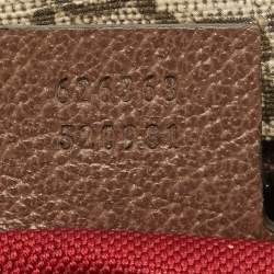 Pre Owned Gucci Brown/Beige GG Supreme Canvas Soft Trunk Crossbody Bag