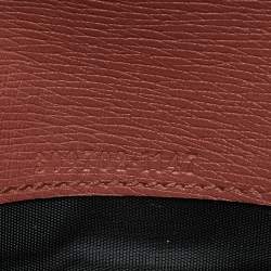 Gucci Brown Brick Leather Interlocking G Continental Wallet
