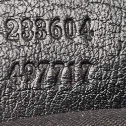 Pre Owned Gucci Black GG Canvas and Leather New Ladies Web Hobo