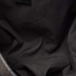 Pre Owned Gucci Black GG Canvas and Leather New Ladies Web Hobo