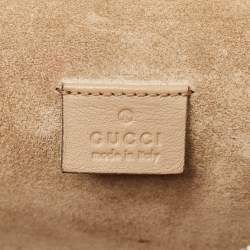 Pre Owned حقيبة كتف غوتشي ديونيسوس سويدي وكانفاس جي جي سوبريم بيج صغيرة