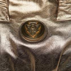 Gucci Metallic Gold Leather Hysteria Tote