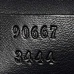 مملوكة مسبقًا Gucci Black GG Canvas and Leather Jackie O Hobo