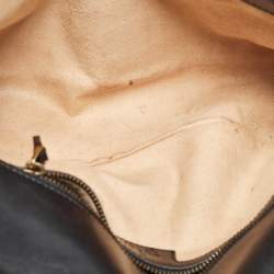 Pre Owned حقيبة كتف غوتشي جي جي مارمونت جلد ماتيلاسيه بيج صغيرة