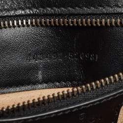 Pre Owned حقيبة كتف غوتشي جي جي مارمونت جلد ماتيلاسيه بيج صغيرة