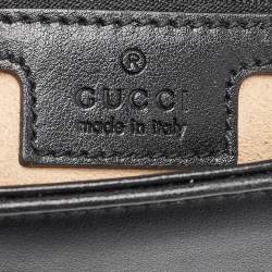 Pre Owned حقيبة كتف غوتشي جي جي مارمونت جلد ماتيلاسيه بيج صغيرة