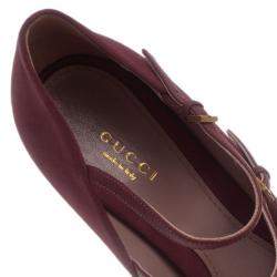 Pre Owned Gucci Pink Suede Lisbeth Multi Strap Platform Pumps Size 39