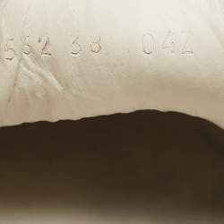 Pre Owned Gucci White Leather Star Ace Sneakers Size 38