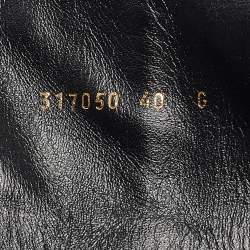 Pre Owned Gucci Brown Leather Knee Length Boots Size 40