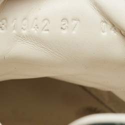 Gucci White Leather Ace Low Top Sneakers 37