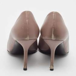 Gucci Purple Leather Molaita Pumps Size 37