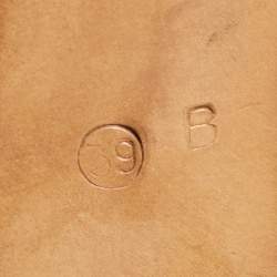 مملوكة مسبقًا Gucci Brown Suede Block Heel Pumps Size 39