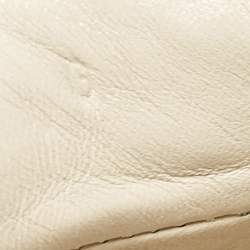 Gucci Cream Microguccissima Leather High Top Sneakers Size 37