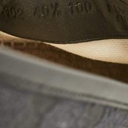 Gucci Black GG Canvas Espadrille Flats Size 40.5