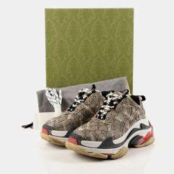 Gucci Multicolour Hacker Project Triple S Sneakers Size 34