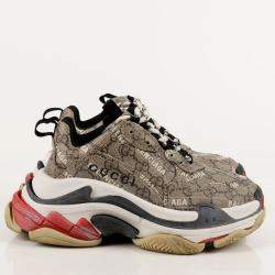 Gucci Multicolour Hacker Project Triple S Sneakers Size 34