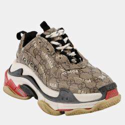 Gucci Multicolour Hacker Project Triple S Sneakers Size 34