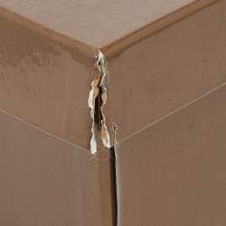 مملوكة مسبقًا Gucci Black Patent Leather Bamboo Ankle Strap Sandals Size 36