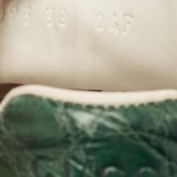 Gucci White Leather Web Ace Sneakers Size 38