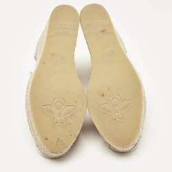 Gucci Pink Leather GG Marmont Wedge Sandals Size 40