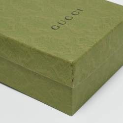 Pre Owned Gucci Beige/Brown GG Supreme Canvas Ace Sneakers Size 37