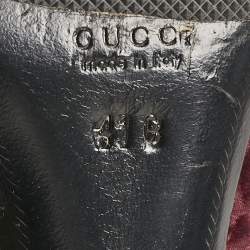 Gucci Burgundy GG Velvet Pointed Toe Pumps Size 41