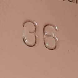 Pre Owned Gucci Black Patent Leather Horsebit Platform Ankle Strap Sandals Size 36