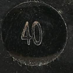 Pre Owned Gucci Black Leather Interlocking G Lug Sole Slip On Loafers Size 40