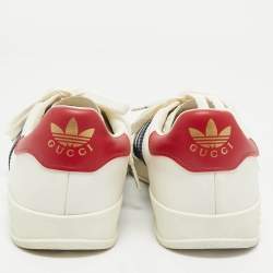 Gucci Tricolor Leather Gazelle Sneakers Size 40 2/3