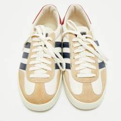 Gucci Tricolor Leather Gazelle Sneakers Size 40 2/3