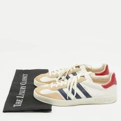 Gucci Tricolor Leather Gazelle Sneakers Size 40 2/3