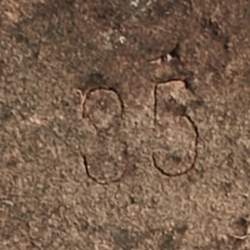 Pre Owned Gucci Coral Red Patent Leather Holie Wedge Sandals Size 35