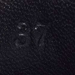 Pre Owned Gucci Black Leather Web Horsebit Slip On Loafers Size 37