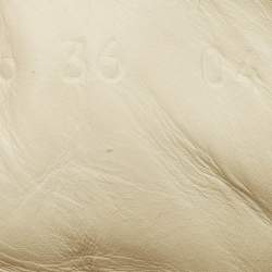 Pre Owned Gucci Grey GG Canvas and Leather High Top Sneakers Size 36