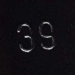 Pre Owned Gucci Green Leather Round Toe Pumps Size 39