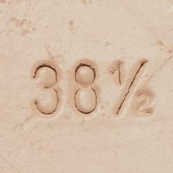 Pre Owned Gucci Beige/Blue GG Raffia and Leather Princetown Horsebit Flat Mules Size 38.5