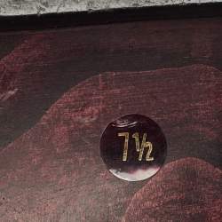 مملوكة مسبقًا Gucci Burgundy Velvet Ankle Strap Wedge Sandals Size 38