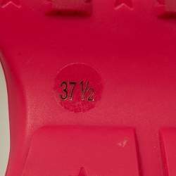 Pre Owned Gucci Multicolor GG Supreme Canvas and Leather Rhyton Sneakers Size 37.5